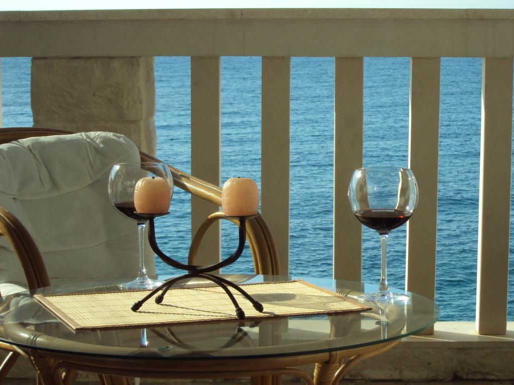 Beachfront First Line View Sveti Stefan Camera foto