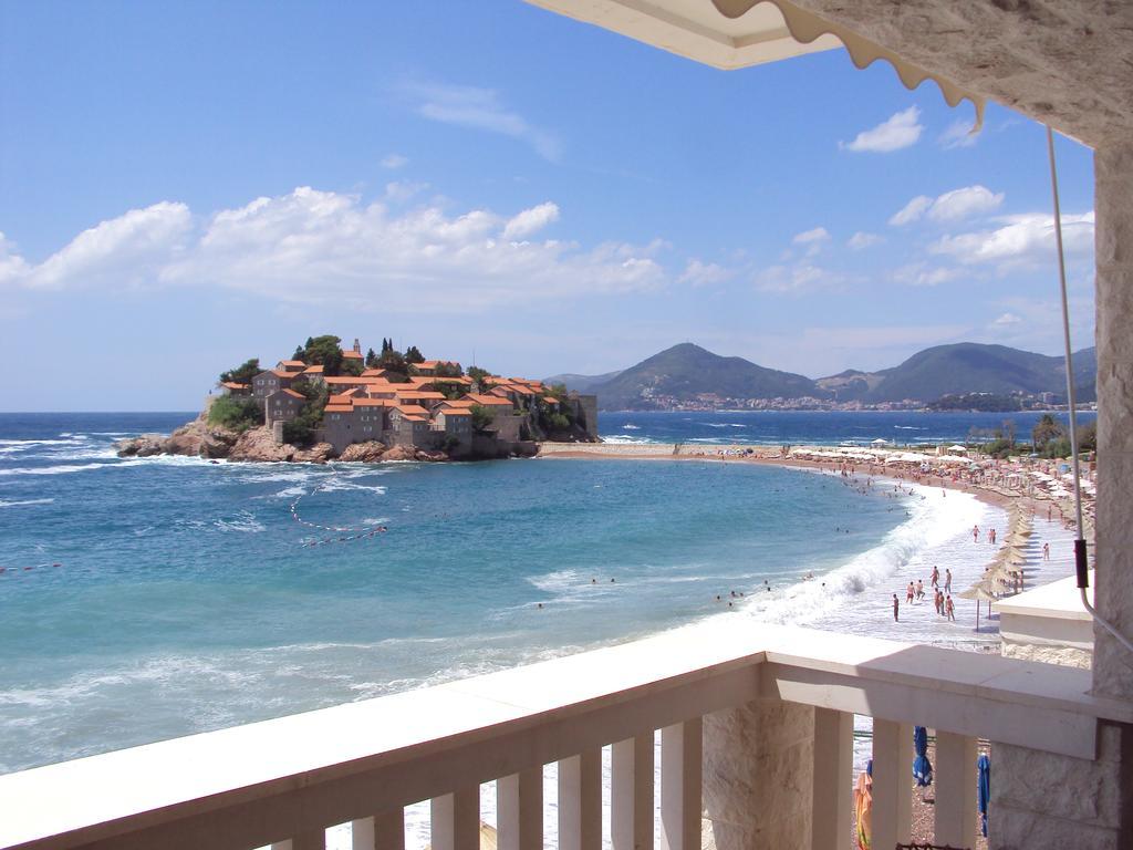 Beachfront First Line View Sveti Stefan Camera foto
